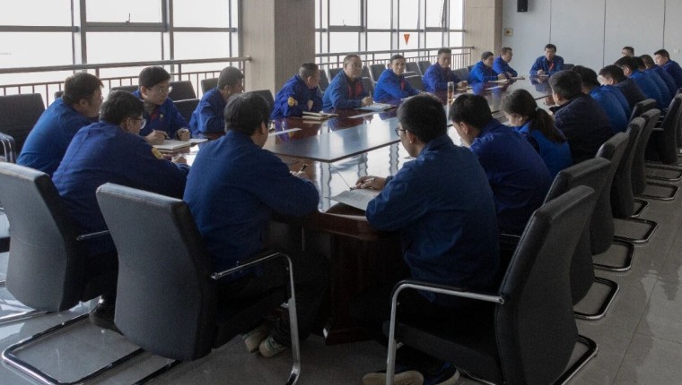 刘化化工公司召开三聚氰胺项目外出培训部署会